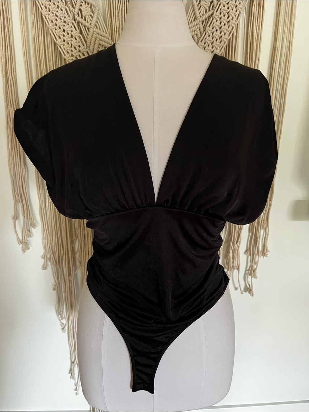 Free People 100 Ways Bodysuit in Black - Picture 10 of 16
